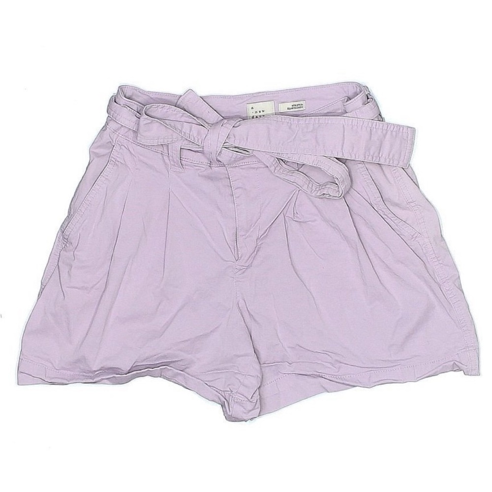Lavender Women's Shorts with Belt